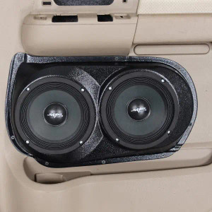 Dual 6.5″ Speaker Pods for the Rear Door of a 03-06 Ford Expedition