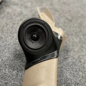 Custom Speaker Pods Single 3.5″ Speaker Pods for the A-Pillar of a 03-09 Toyota 4Runner