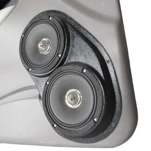 Dual 6.5″ Speaker Pods for the Front Door of a 02-09 Chevrolet Trailblazer SUV Dual 6.5″ Speaker Pods for the Front Door of a 02-09 Chevrolet Trailblazer SUV