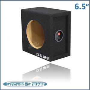 black 6 1/2" single speaker enclosures black 6 1/2" single speaker enclosures