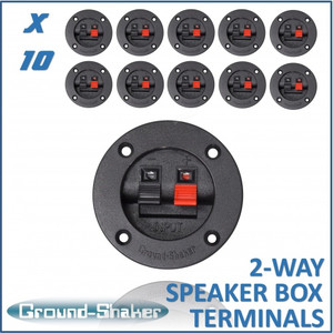2-way speaker box terminal cups (10pcs) 2-way speaker box terminal cups (10pcs)