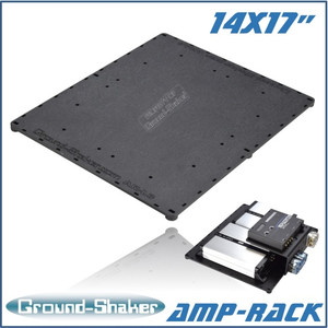 Ground Shaker black 14” x 17” amp-rack