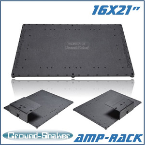 Ground Shaker black 16” x 21” amp-rack