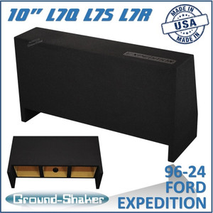 black 10" triple sealed solobaric sub box, 96-24 ford expedition (w/3rd row seat) black 10" triple sealed solobaric sub box, 96-24 ford expedition (w/3rd row seat)