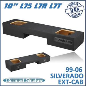 black 10" dual sealed solobaric sub box, fits 99-06 & 07 classic chevy silverado ext-cab black 10" dual sealed solobaric sub box, fits 99-06 & 07 classic chevy silverado ext-cab