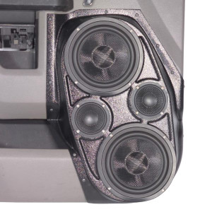 Dual 6.5″ + Dual 3.5″ Front Door Speaker Pods for the 2015-2020 Ford F-150, 2017-2022 F-250 & 2017-2022 F-350 Dual 6.5″ + Dual 3.5″ Front Door Speaker Pods for the 2015-2020 Ford F-150, 2017-2022 F-250 & 2017-2022 F-350
