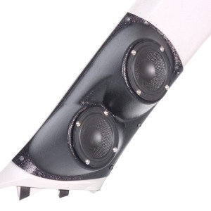 Dual 3.5″ Lower A-Pillar Speaker Pods for the 2008-2015 Scion xB