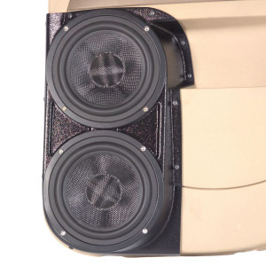 Dual 6.5″ Lower Rear Door Speaker Pods for the 2006-2011 Chevrolet HHR