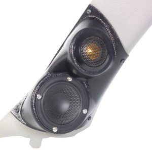 3.5″ + 2″ Lower A-Pillar Speaker Pods for the 2006-2011 Chevrolet HHR 3.5″ + 2″ Lower A-Pillar Speaker Pods for the 2006-2011 Chevrolet HHR