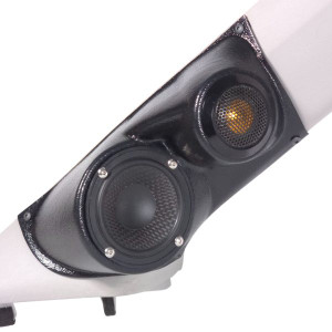 3.5″ + 2″ Lower A-Pillar Speaker Pods for the 2014-2019 Toyota Corolla 3.5″ + 2″ Lower A-Pillar Speaker Pods for the 2014-2019 Toyota Corolla