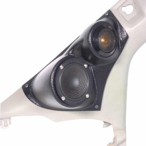 3.5″ + 2″ Lower A-Pillar Speaker Pods for the 2018-2021 Nissan Frontier 3.5″ + 2″ Lower A-Pillar Speaker Pods for the 2018-2021 Nissan Frontier