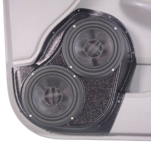 Dual 6.5″ Lower Front Door Speaker Pods for the 2009-2013 Toyota Corolla Dual 6.5″ Lower Front Door Speaker Pods for the 2009-2013 Toyota Corolla