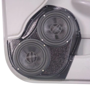 Custom Speaker Pods Dual 6.5″ Lower Front Door Speaker Pods for the 2009-2013 Toyota Corolla