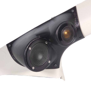 3.5″ + 2″ Lower A-Pillar Speaker Pods for the 2014-2018 Jeep Cherokee 3.5″ + 2″ Lower A-Pillar Speaker Pods for the 2014-2018 Jeep Cherokee