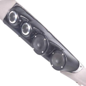 Custom Speaker Pods Dual 3.5″ + Dual 2″ Large A-Pillar Speaker Pods for the 2000-2006 Chevy/GMC Fullsize SUV