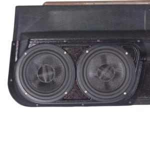 Custom Speaker Pods Dual 6.5″ Lower Front Door Speaker Pods for the 1978-1987 GM G-Body 2 Door