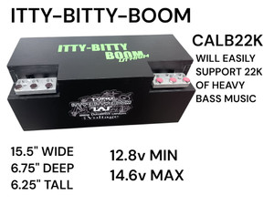 Itty Bitty Boom CALB22K LiFePO4 Lithium Bank