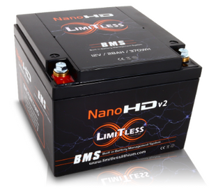 Limitless Nano -HDv2 30AH Motorcycle / Power sports Battery