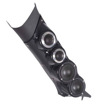 Dual 3.5″ + Dual 2″ Large A-Pillar Speaker Pods for the 2019-2023 Chevrolet Silverado, GMC Sierra