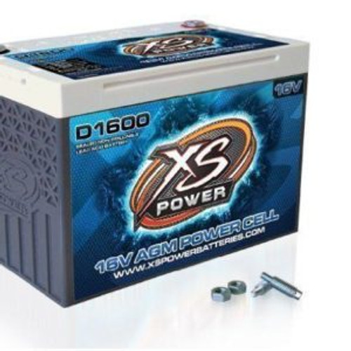 XS Power D1600 – 1500w Deep Cycle 16v 2600a Battery