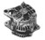 AutoTech Engineering 1989 Subaru Justy High Output Alternator