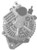 1985 - 1988 Toyota Carolla Alternator