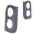 Custom Speaker Pods Dual 6.5″ Speaker Pods for the Rear Door of a 23-25 Chevrolet Silverado-GMC Sierra Crew Cab - view 3