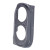 Custom Speaker Pods Dual 6.5″ Speaker Pods for the Rear Door of a 23-25 Chevrolet Silverado-GMC Sierra Crew Cab - view 4