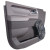 Custom Speaker Pods Dual 6.5″, Dual 3.5″ Speaker Pods for the Front Door of a 23-25 Chevrolet Silverado-GMC Sierra