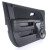 Custom Speaker Pods Single 8″ and Single 3.5″ Speaker Pods for the Front Door of a 02-06 Honda CRV 4 Door