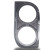 Custom Speaker Pods Dual 6.5″ Speaker Pods for the Rear Door of a 06-07 Hummer H3 - view 2