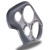 Custom Speaker Pods Dual 6.5″ and Dual 3.5″ Speaker Pods for the Front Door of a 06-07 Hummer H3 - view 4