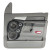 Custom Speaker Pods Dual 6.5″ and Dual Tweeter Speaker Pods for the Front Door of a 06-08 Dodge Ram - view 6