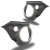 Custom Speaker Pods Single 6.5″ and Single Tweeter Speaker Pods for the Rear Door of a 18-24 Toyota Camry - view 5
