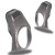 Custom Speaker Pods Single 10″ Speaker Pods for the Front Door of a 07-09 GM Full Size Truck Upper Handle - view 9