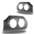 Custom Speaker Pods Dual 6.5″ Speaker Pods for the Front Door of a 00-06 GM Full Size Truck - view 2