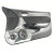 Custom Speaker Pods Single 6.5″ and Single 3.5″ Speaker Pods for the Front Door of a 06-11 Honda Civic 2 Door