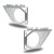 Custom Speaker Pods 21-23 Bronco Front Single 6.5″ Front Door Speaker Pods Net Replacement - view 2
