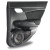 Custom Speaker Pods Single 6.5″ Speaker Pods for the Rear Door of a 12-15 Honda Civic 4 Door