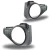 Custom Speaker Pods Single 8″ Speaker Pods for the Rear Door of a 12-15 Honda Civic 4 Door - view 5