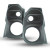 Single 6.5″ and Single Tweeter Speaker Pods for the Front Door of a 09-18 Dodge Ram-Dodge Ram