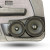 Custom Speaker Pods Single 8″ and Single 6.5″ Speaker Pods for the Front Door of a 96-00 Toyota Tacoma - view 2