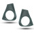 Custom Speaker Pods Single 8″ Speaker Pods for the Rear Door of a 14-23 Jeep Cherokee