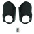 Custom Speaker Pods Single 6.5″ Speaker Pods for the Front Door of a 10-13 Chevrolet Silverado-GMC Sierra Lower Handle Manual Window