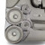 Custom Speaker Pods Dual 6.5″ and Dual 3.5″ Speaker Pods for the Front Door of a 10-13 Chevrolet Silverado-GMC Sierra Lower - view 4
