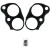 Custom Speaker Pods Dual 8″ and Dual Tweeter Speaker Pods for the Front Door of a 10-14 GM Full Size Truck Upper Handle