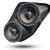 Custom Speaker Pods Deep Dual 6.5″ Speaker Pods for the Front Door of a 99-07 Ford F-250 F-350-Ford Excursion - view 2