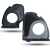 Custom Speaker Pods Single 5.25 in Speaker Pods for the Dash of a 04-08 Club Car Precedent - view 4