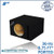 black 8" single ported sub box