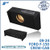 black 8" single sealed sub box, fits 09-24 ford f-150 crew-cab black 8" single sealed sub box, fits 09-24 ford f-150 crew-cab